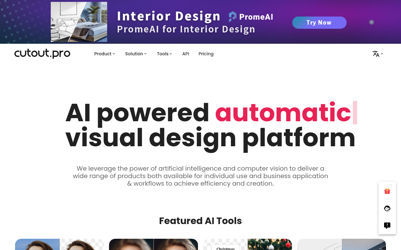 Screenshot of Cutout.Pro Review: AI-Powered Visual Content Creation for Everyone