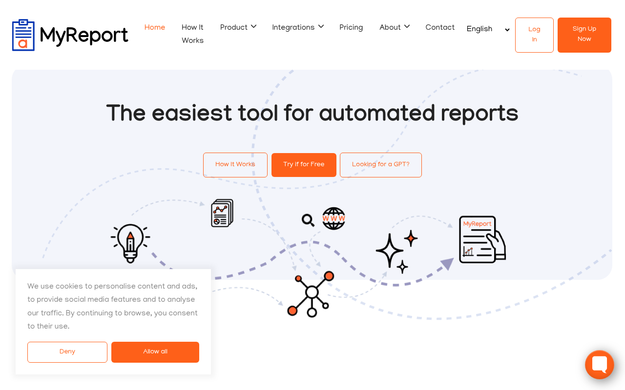 Screenshot of Alaba AI: Streamlining Reporting with AI-Powered Insights