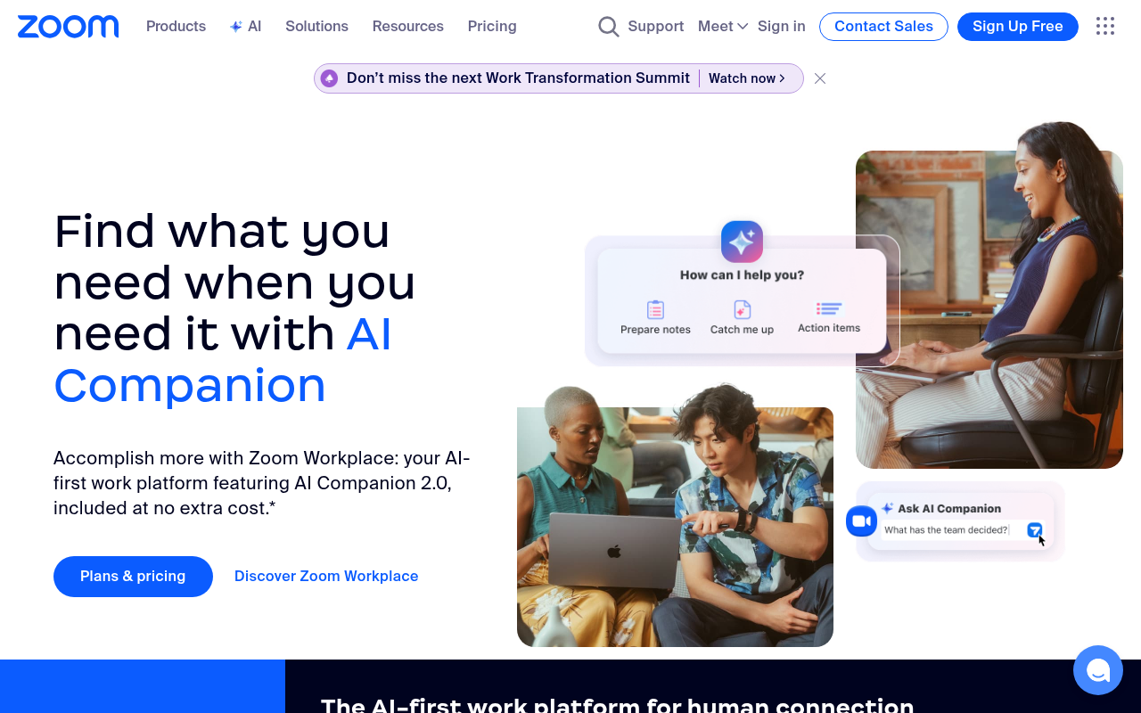 Screenshot of Zoom: The All-In-One Collaboration Powerhouse