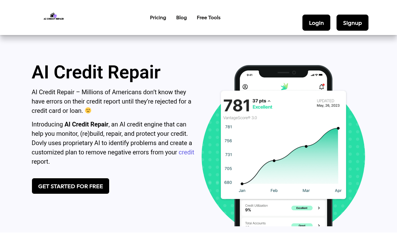 Screenshot of AI Credit Repair Review: Can AI Really Boost Your Score?