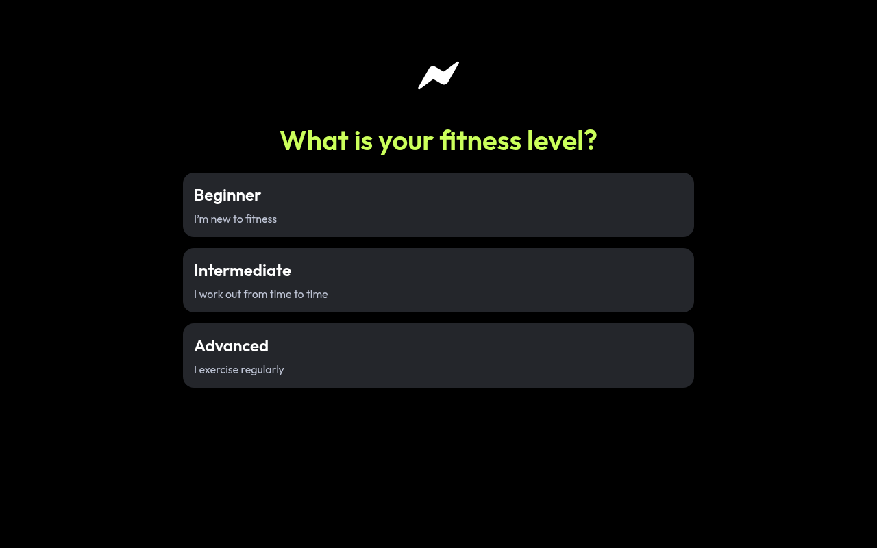 Screenshot of Zing Coach: AI-Powered Fitness for a Personalized You