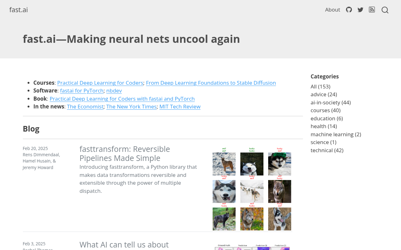 Screenshot of Fast.ai: Democratizing Deep Learning for Everyone