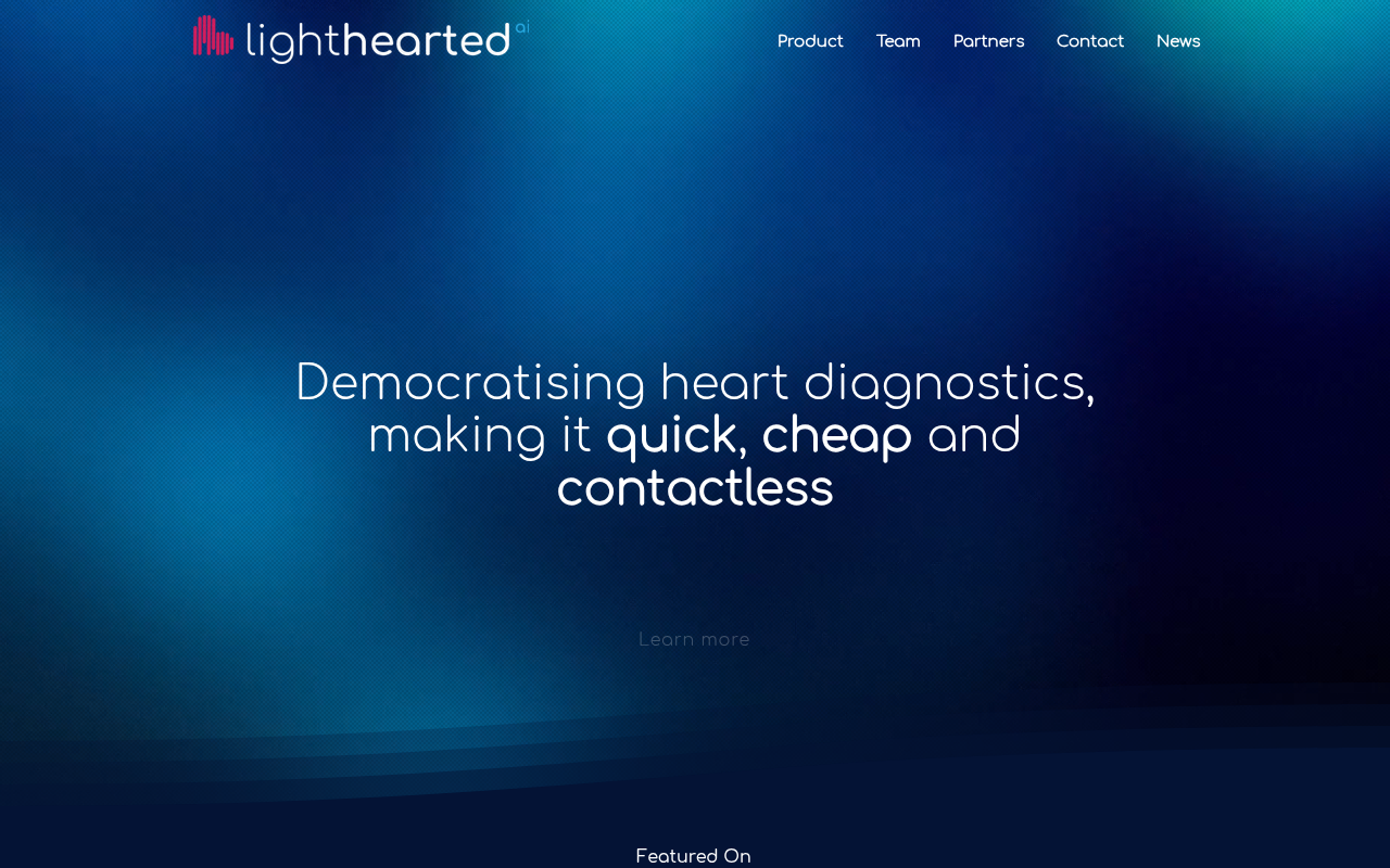 Screenshot of LightHearted AI: Your Empathetic AI Writing Partner