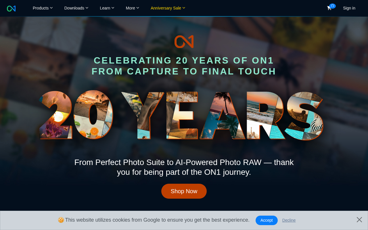 Screenshot of ON1 Photo Editor: Unleash Your Creative Photography Potential