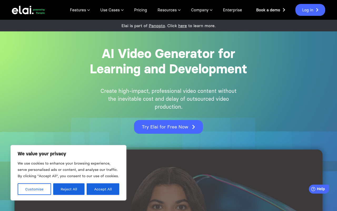 Screenshot of Elai.io Review: AI Video Generation Made Easy
