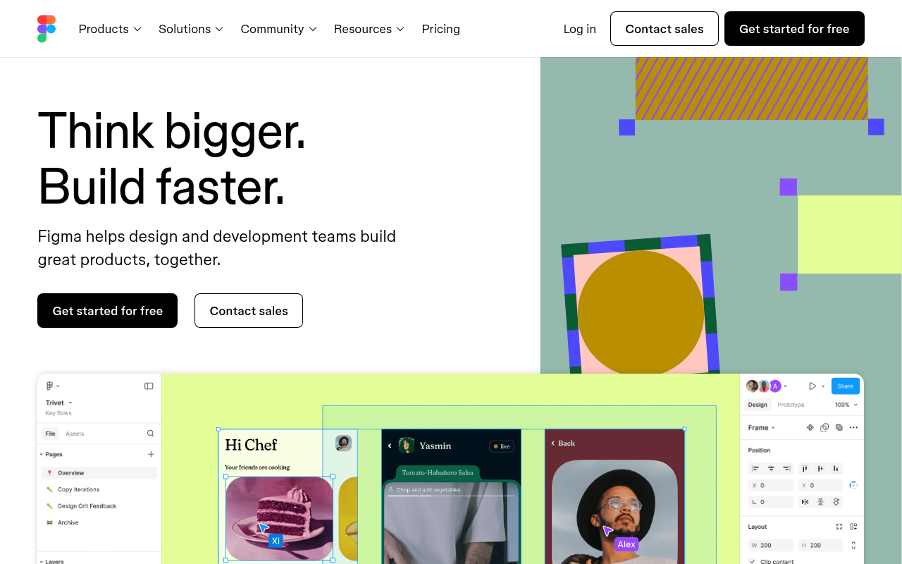 Screenshot of Figma: Design and Collaborate in Real-Time