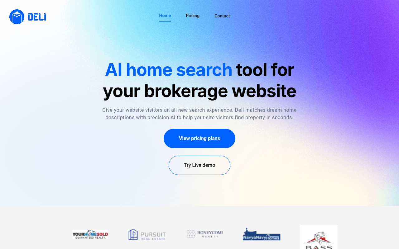 Screenshot of DELI: Your AI-Powered Research Assistant for Smarter Insights