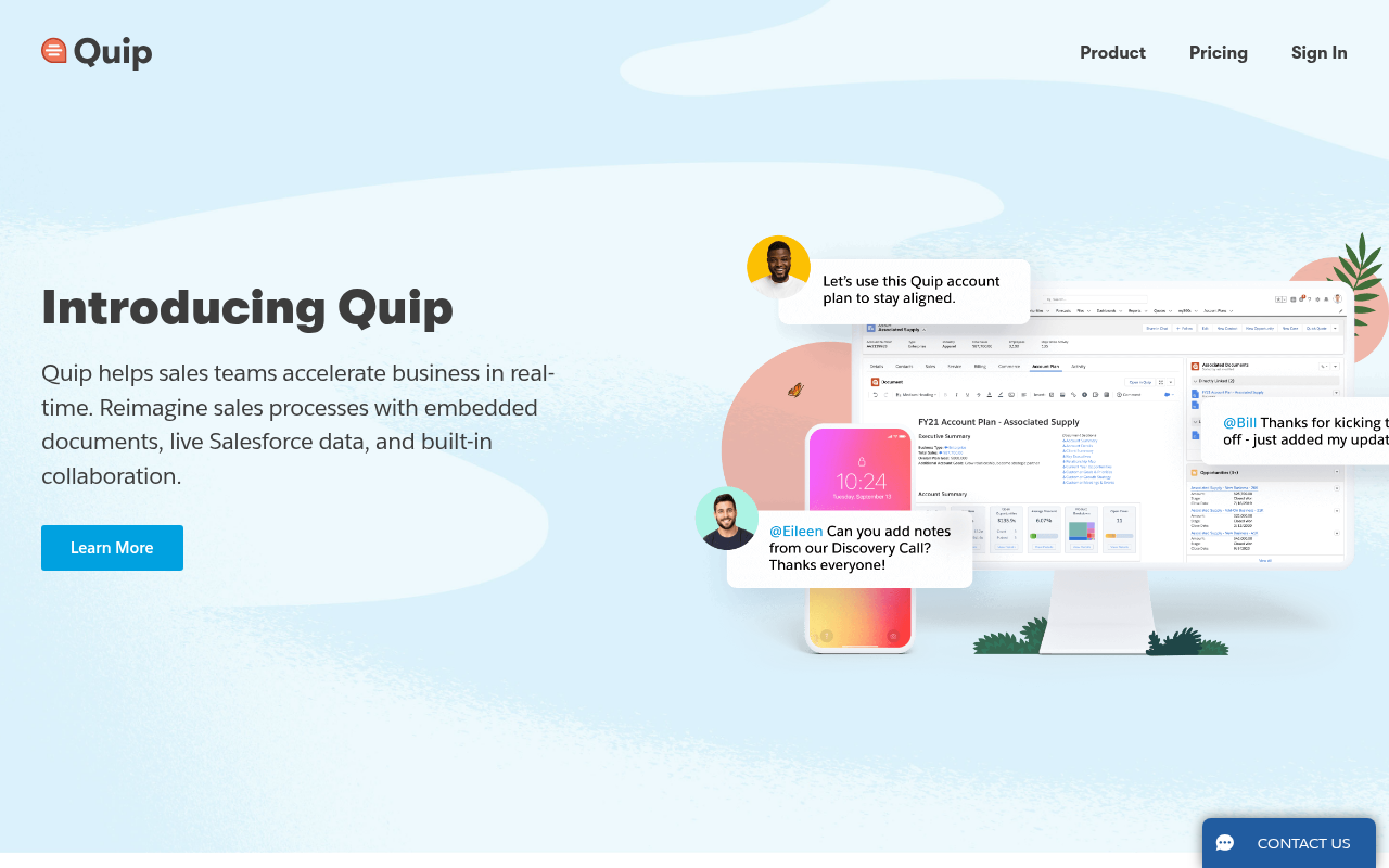 Screenshot of Quip Review: Supercharge Collaboration & Productivity