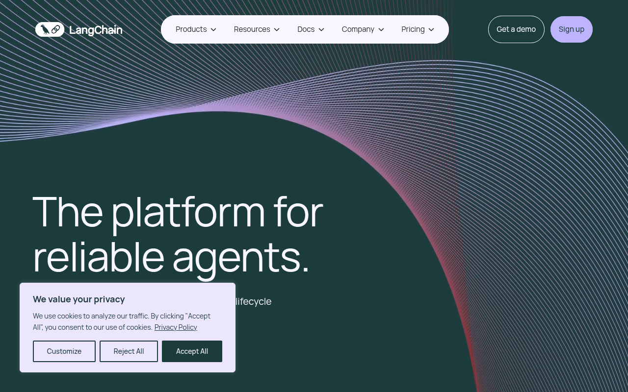 Screenshot of LangChain Review: Supercharge Your AI App Development