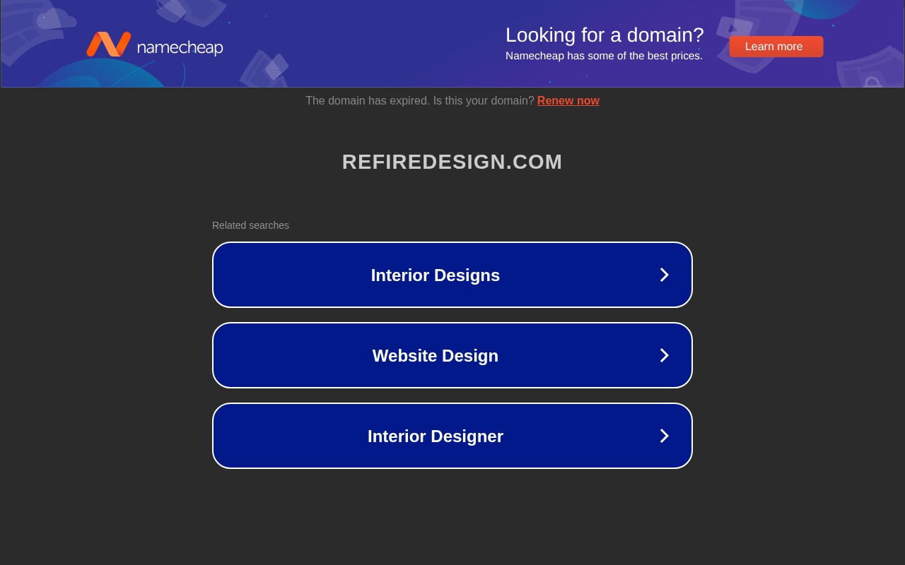 Screenshot of Refire Design: Your On-Demand Design Team for Web3 & SaaS