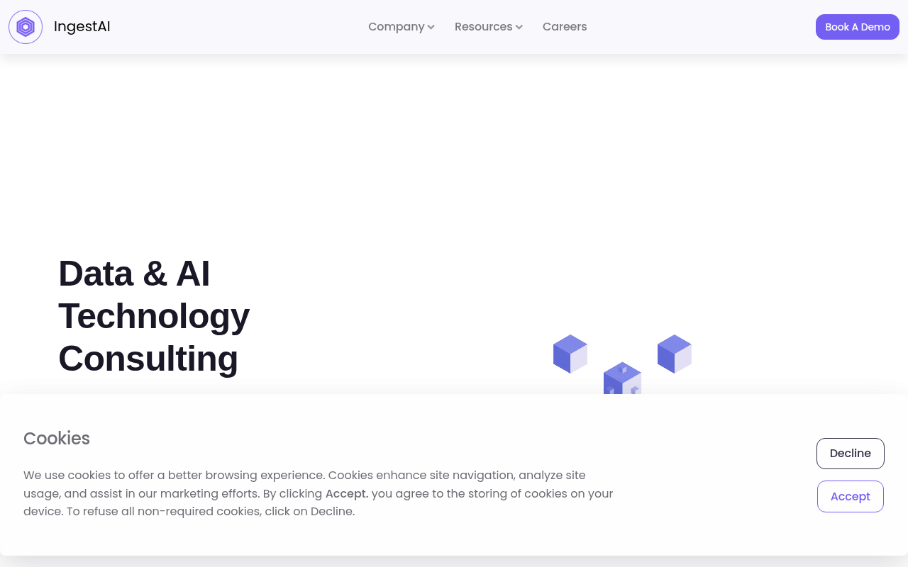 Screenshot of IngestAI Review: Empower Your Team with an AI-Powered Knowledge Base