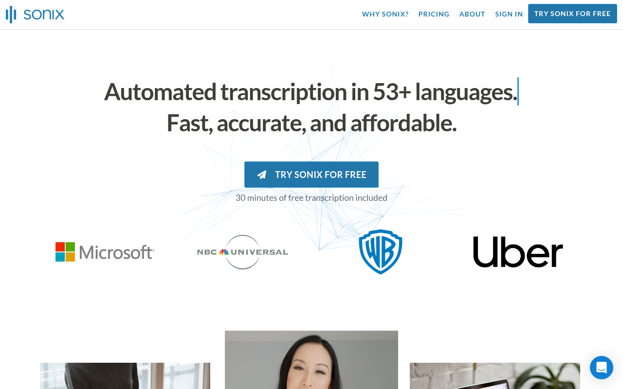 Screenshot of Sonix.ai Review: Effortless Audio & Video Transcription with AI
