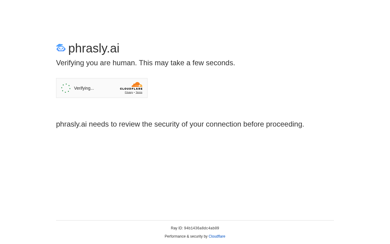 Screenshot of Phrasly AI: Your Agile AI Writing Assistant
