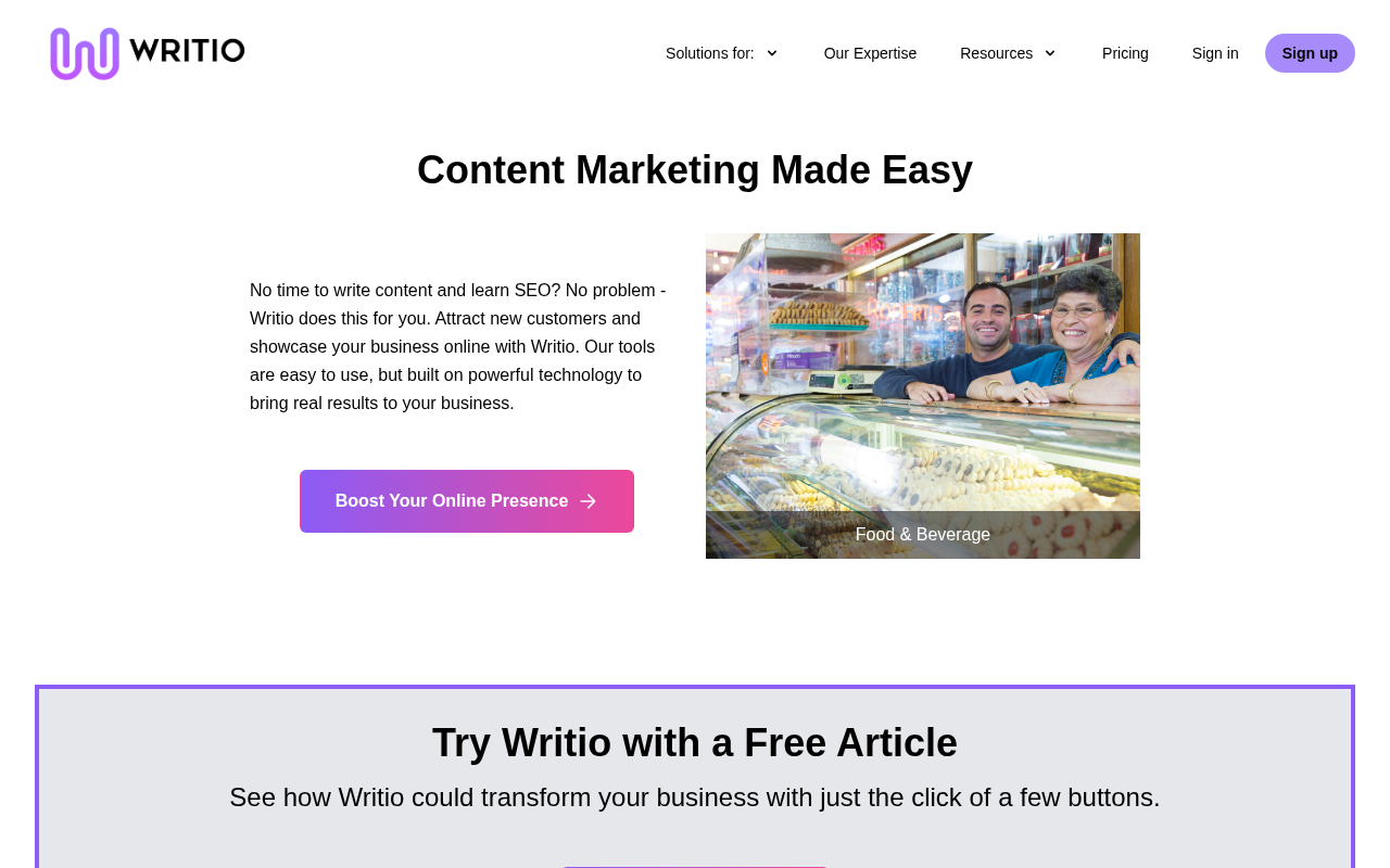 Screenshot of Writio: AI-Powered Writing, Editing & Research for Blogs and Websites