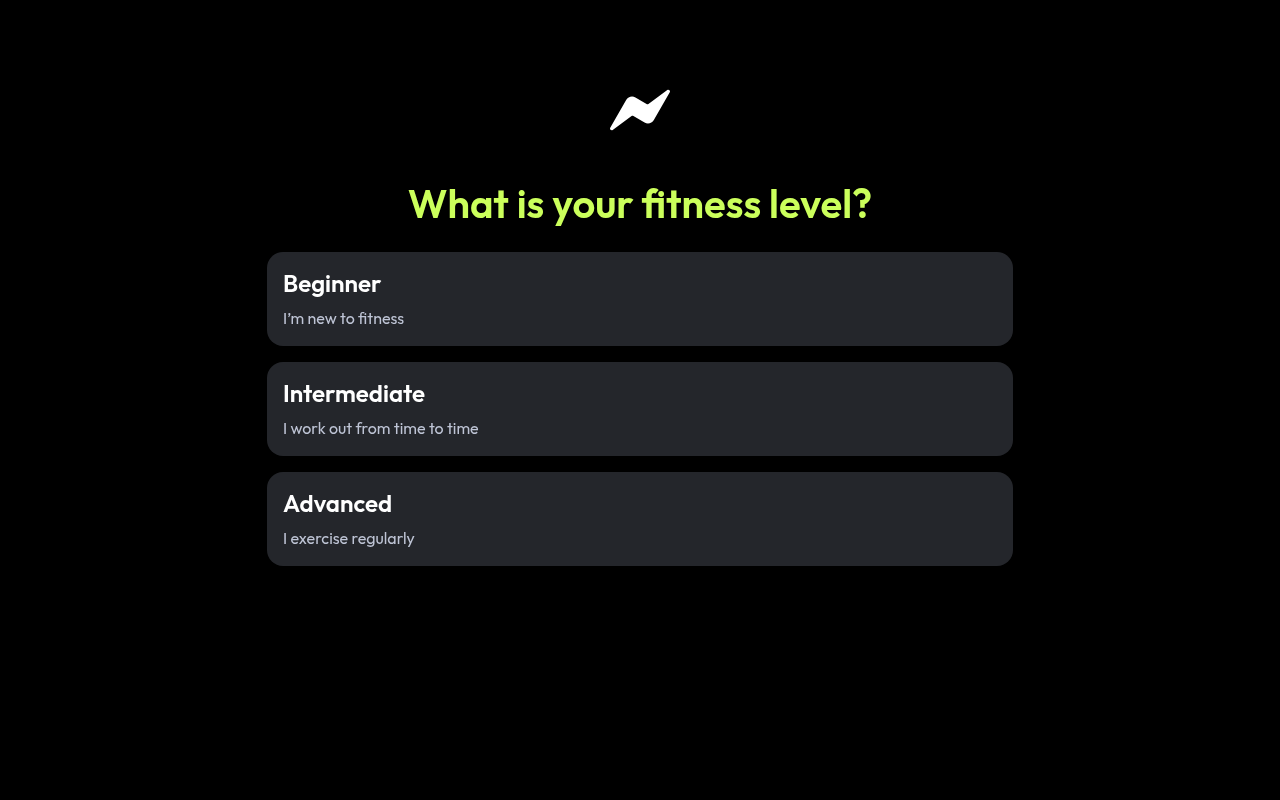 Screenshot of Zing Coach: AI-Powered Personalized Fitness