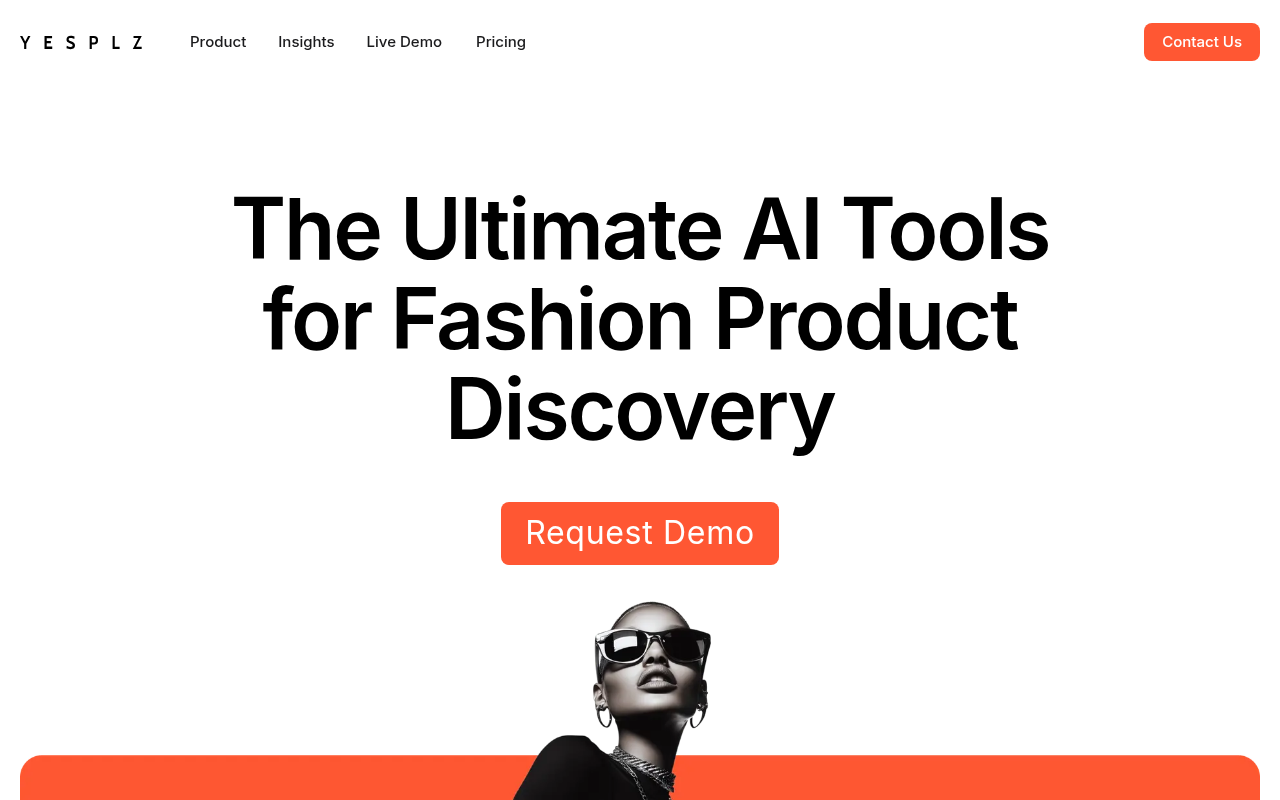Screenshot of YesPlz AI: Revolutionizing Fashion eCommerce with Personalized Discovery