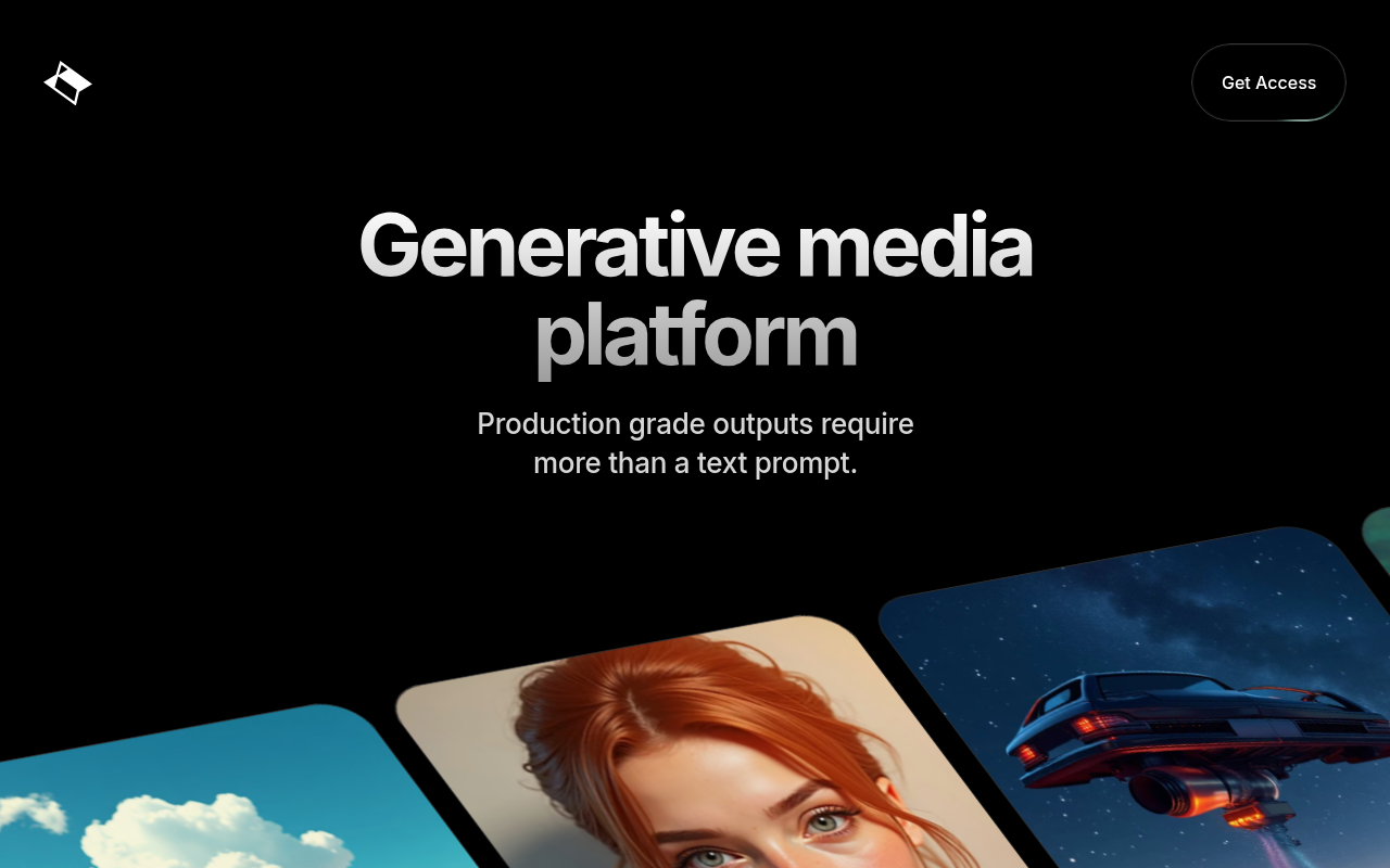 Screenshot of Playbook3D: AI-Powered 3D Scene Generation for Designers
