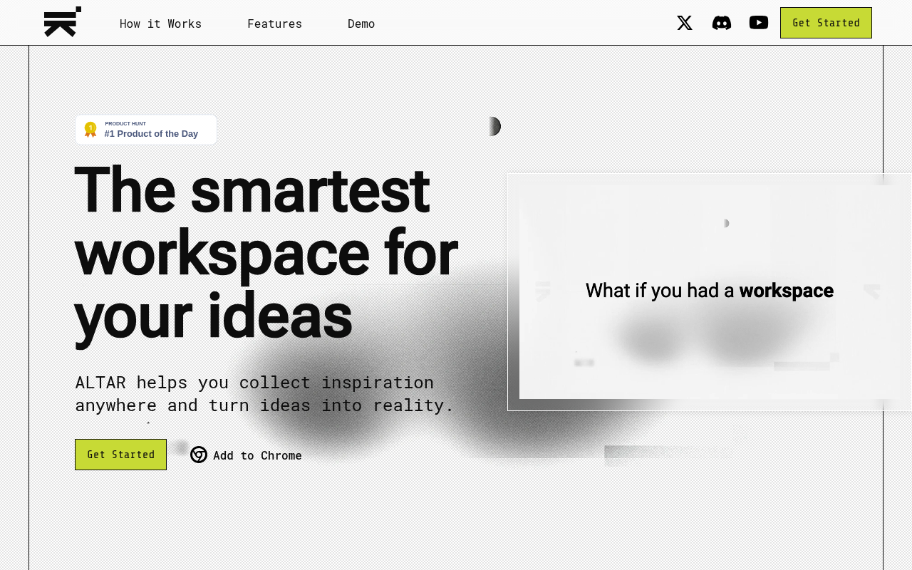 Screenshot of Altar.ai: Unleash Your Creativity with AI-Powered Content Generation
