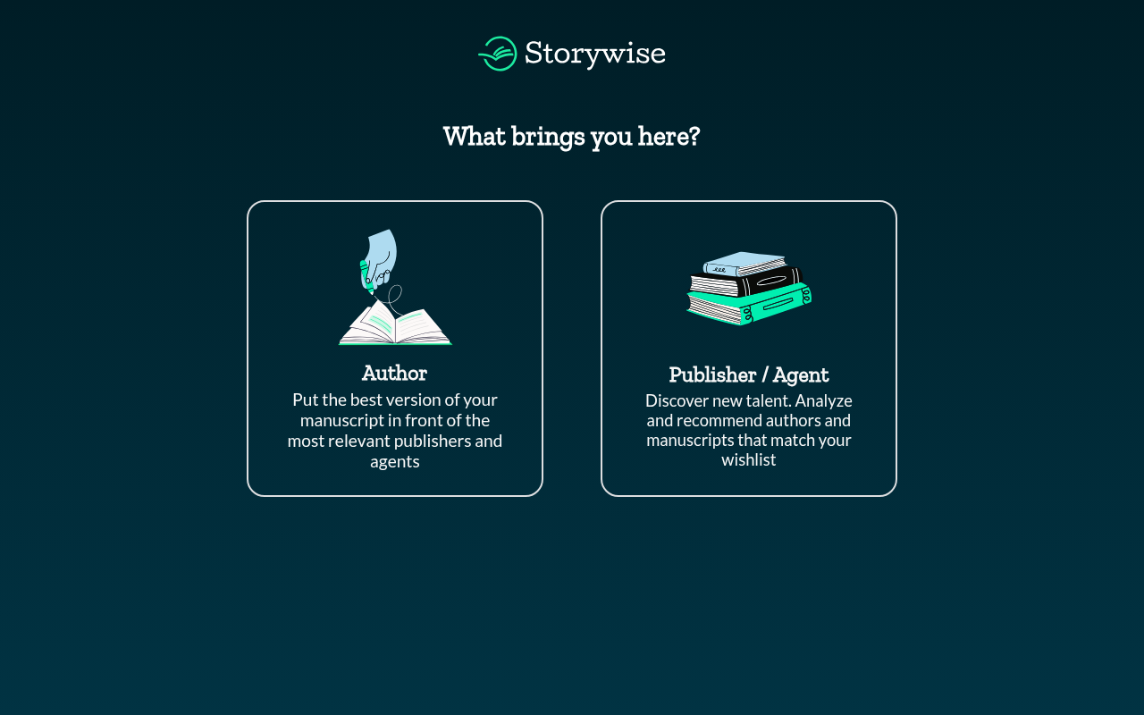 Screenshot of Storywise AI: The Author's Publishing Partner