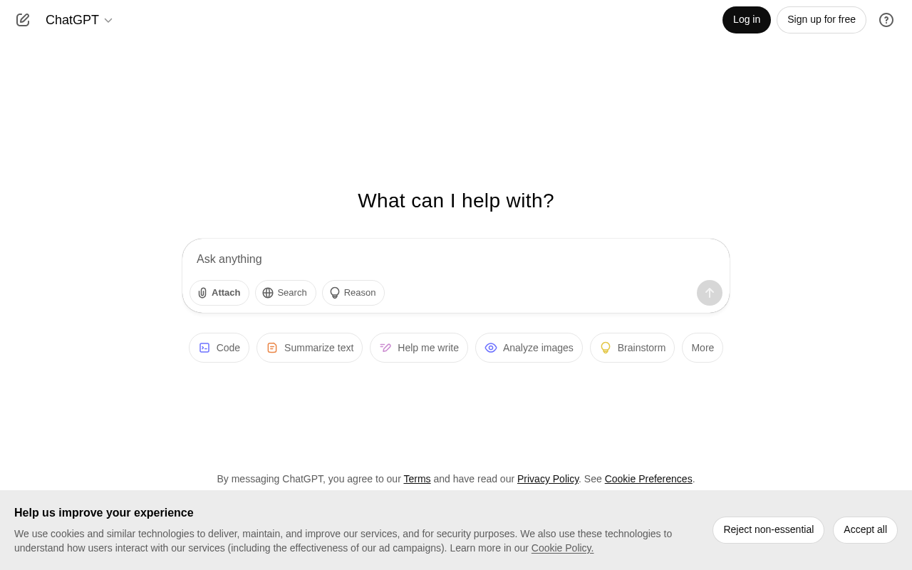 Screenshot of ChatGPT: Unleash AI-Powered Conversations and Content Creation