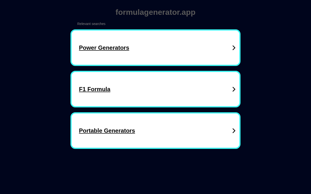Screenshot of FormulaGenerator.app: AI-Powered Lead Generation Tool Review