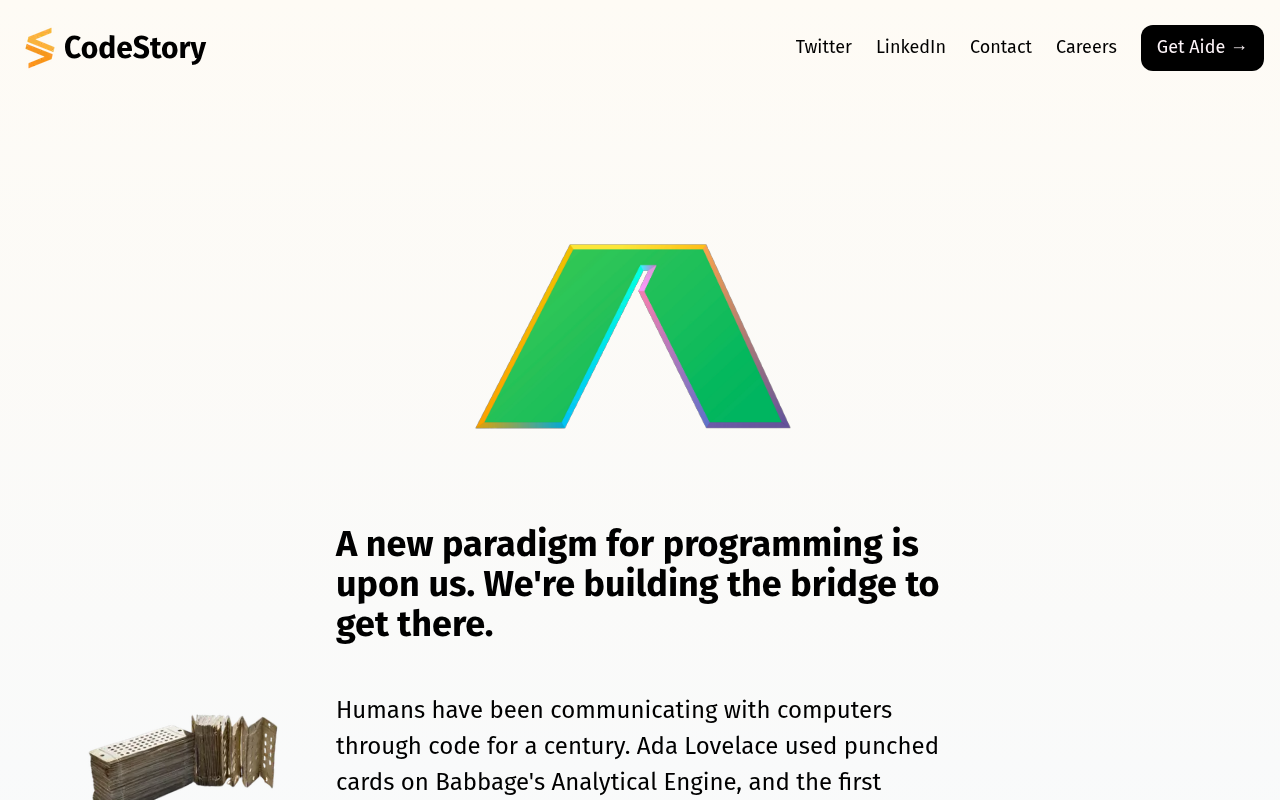 Screenshot of Aide: The AI-Native Code Editor for the Future of Programming