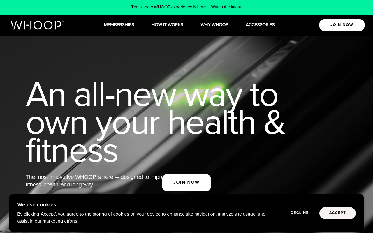 Screenshot of WHOOP Review: Your Personalized Path to Peak Performance