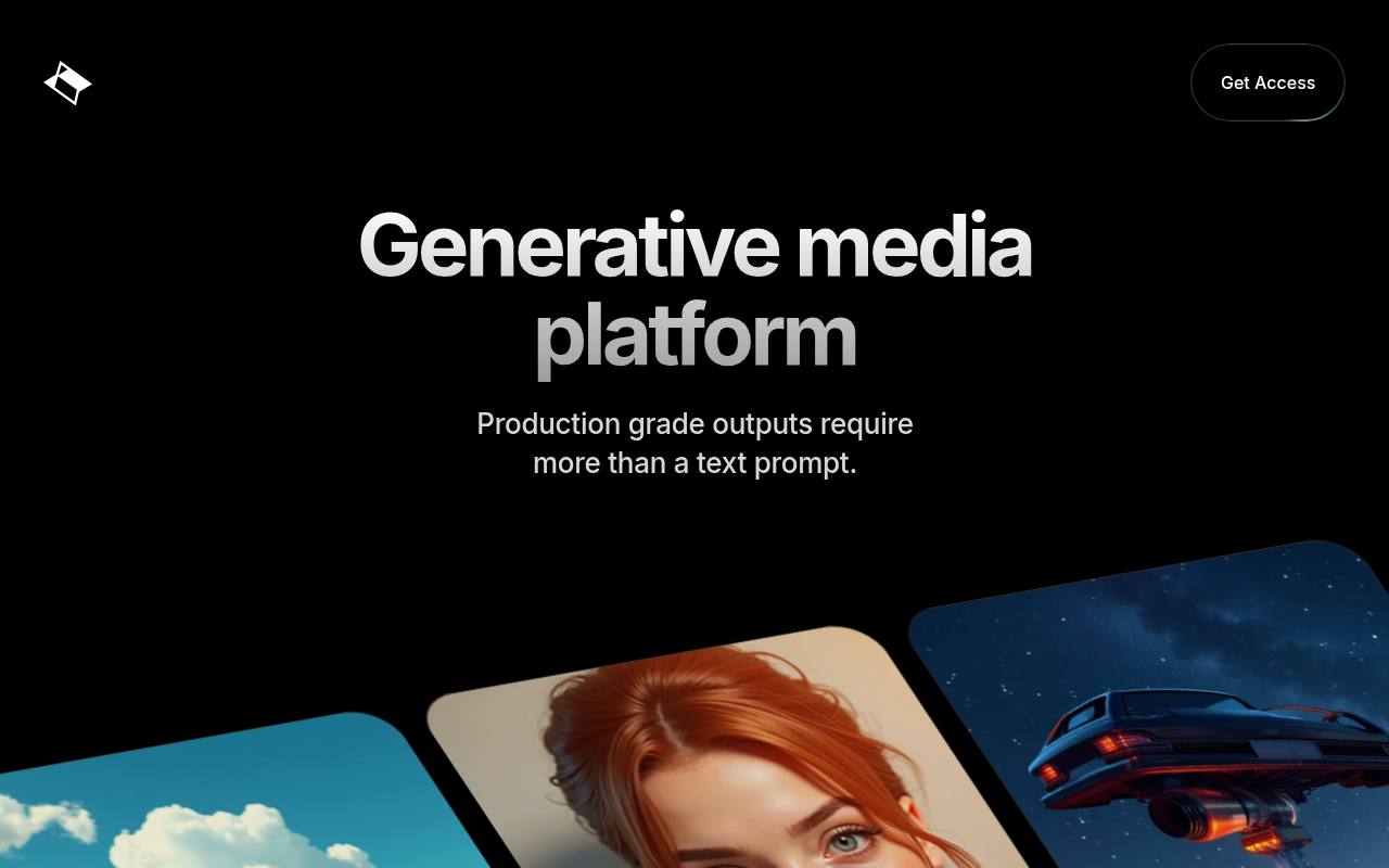 Screenshot of Playbook3D: AI-Powered 3D Scene Generation for Designers