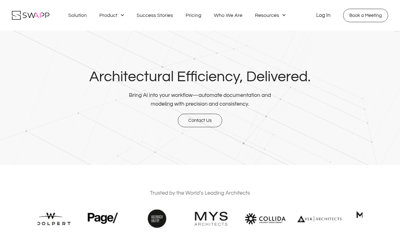 Screenshot of Swapp AI: Streamlining Project Management with AI