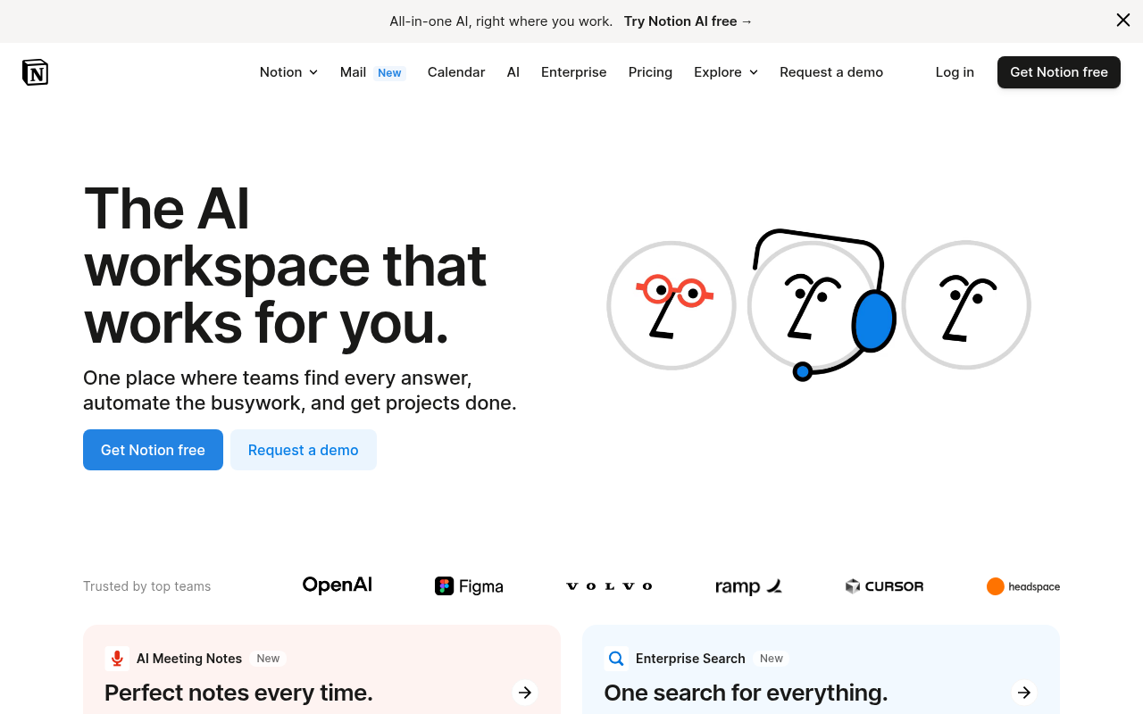 Screenshot of Notion: The All-in-One Productivity Hub Reviewed