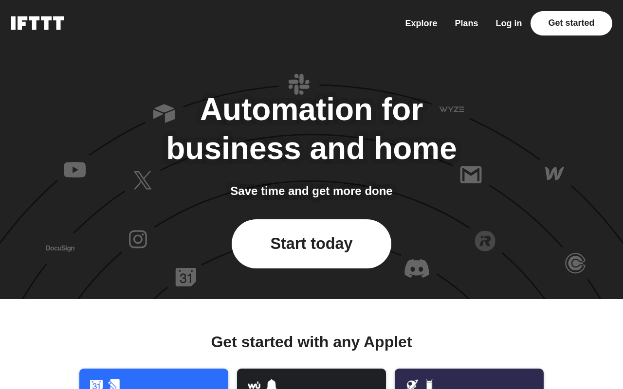 Screenshot of IFTTT: Supercharge Your Productivity with Smart Automation