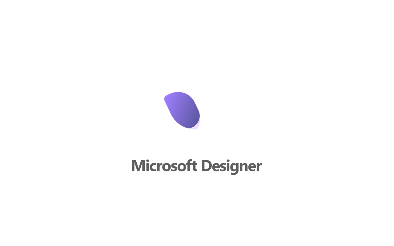Screenshot of Microsoft Designer: AI-Powered Graphic Design for Everyone